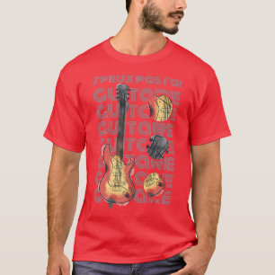 Camiseta Funny Guitar Guitarist Music Lover Parts Guitar Pl
