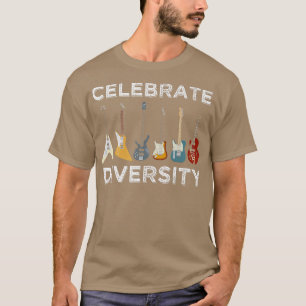 Camiseta Funny Guitar Lover celebra la diversidad Guit de g