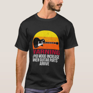 Camiseta Funny Guitar Parts Luthier Guitarist Tech Instrume