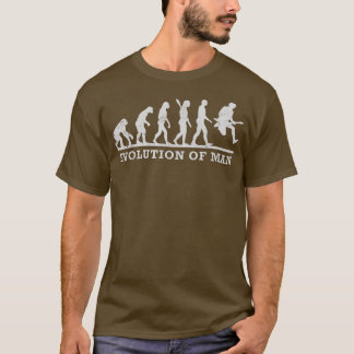 Camiseta Funny Guitarist Guitar Evolution Man 864
