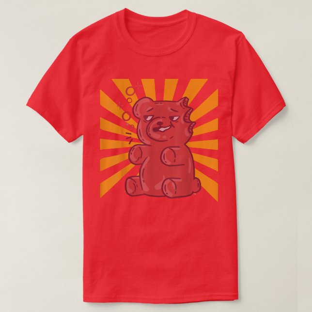 Camiseta Funny Gummy Bear (Diseño del anverso)