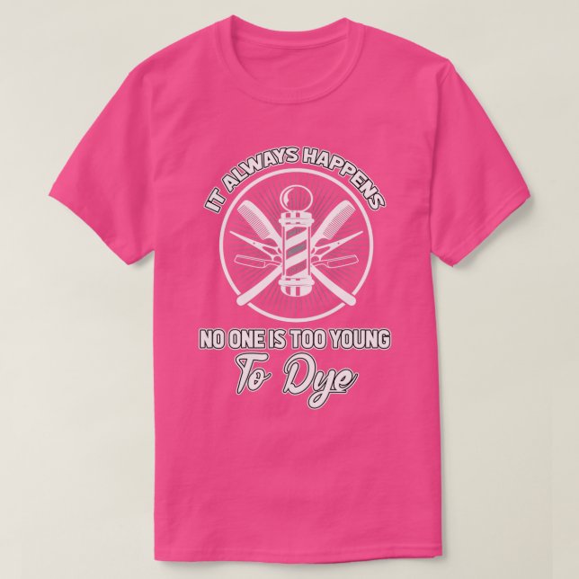 Camiseta Funny Hairdresser Saying 3 (Diseño del anverso)