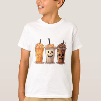 Camiseta Funny Halloween Calabaza Spice Latte Café Cae Wo