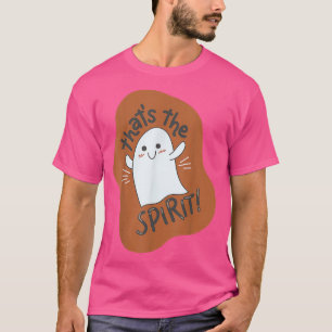 Camiseta Funny Halloween Day Celebration Pun Spirit Ghost S