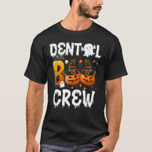 Camiseta Funny Halloween Dental Boo Crew Doctora de Enferme