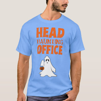 Camiseta Funny Halloween Design para Recursos Humanos y