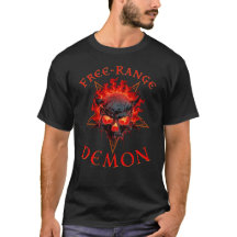 Funny Halloween Hell Demon Skull - Horror gótico
