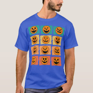 Camiseta Funny Halloween Jack O Lanterns Fall Autumn Pumpki