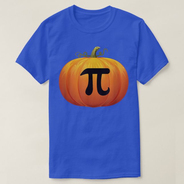 Camiseta Funny Halloween Math Pun Pumpkin Pi (Diseño del anverso)