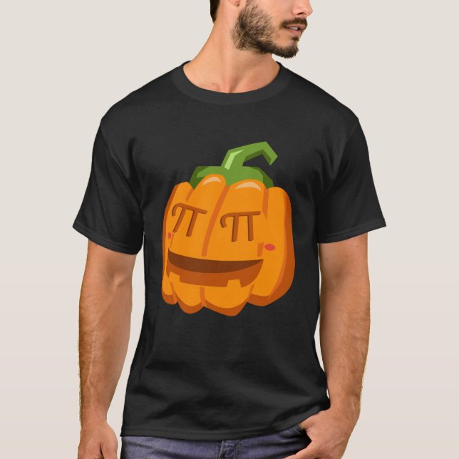 Camiseta Funny Halloween Pumpkin Pie Math 2021 (Anverso)