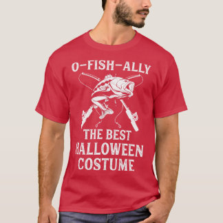 Camiseta Funny Halloween Pun Fisherman de Halloween Co