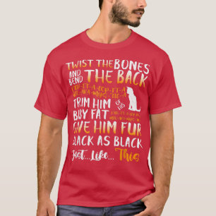 Camiseta Funny Halloween Scary Black Cat Jackolantern Witch