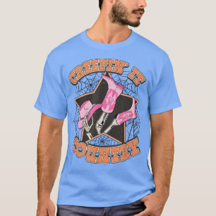 Camiseta Funny Halloween Skeleton Country Music Western Cow