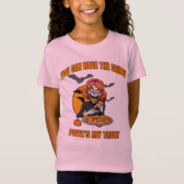 Camiseta Funny Halloween Skeleton V2, Pizza Lover Foody