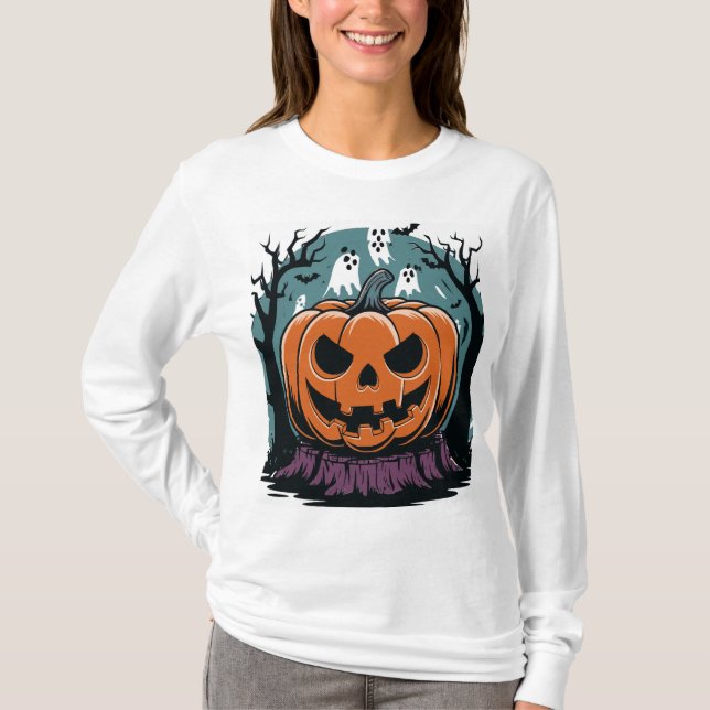 Camiseta Funny Halloween Spookkin (Anverso)