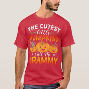 Camiseta Funny Halloween The Cutest Little Pumpkins Call Me