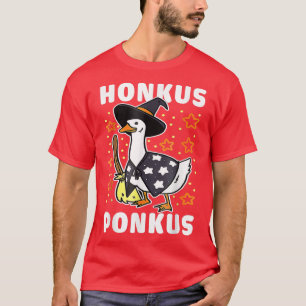 Camiseta Funny Halloween Witches Duck Cute Honkus Ponkus Gi