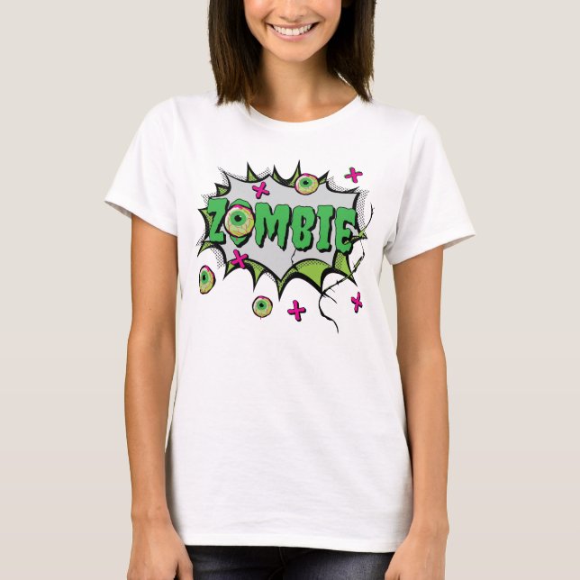 Camiseta Funny Halloween Zombie (Anverso)