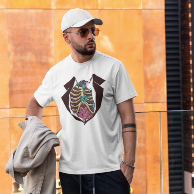 Camiseta Funny Halloween Zombie Body (Subido por el creador)