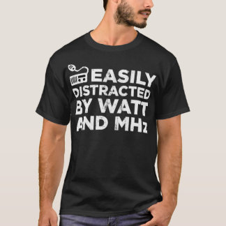 Camiseta Funny Ham Radio Morse Code CB Radio Nerdy Geek CW 