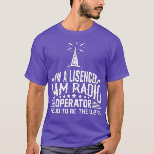 Camiseta Funny Ham Radio Nerd