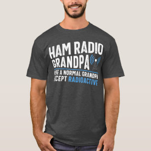 Camiseta Funny Ham Radio Operadora Antena Radio Amateur