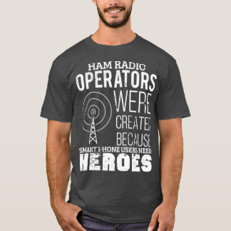 Camiseta Funny Ham Radio Operator Radio Amateur Morse Code