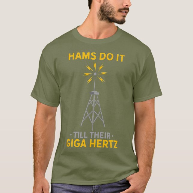 Camiseta Funny Ham Radio Quote Amateur Operator (Anverso)