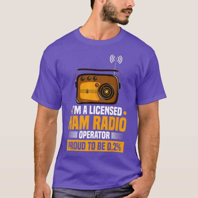 Camiseta Funny Ham Radio Shirt (Anverso)