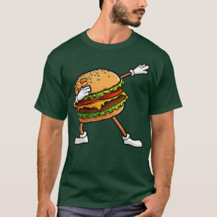 Camiseta Funny Hamburger Niños De Arte Hombres Mujeres Chee