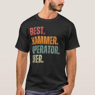 Camiseta Funny Handyman, el mejor operador de martillo