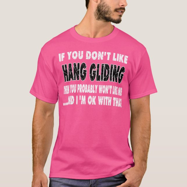 Camiseta Funny Hang Gliding Gift (Anverso)