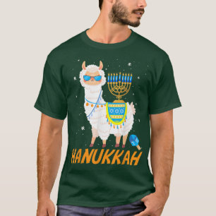 Camiseta Funny Hanukkah Alpaca Llam The Jewish Festival of 