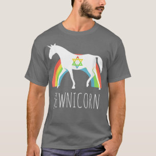 Camiseta Funny Hanukkah Rainbow Jewish Unicorn Jewnicorn Je