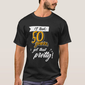 Camiseta Funny Happy 50º Cumpleaños Cincuenta Años De Edad