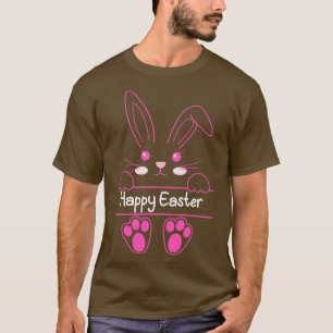 Camiseta Funny Happy Easter Day Conejo Conejo Face Easter D