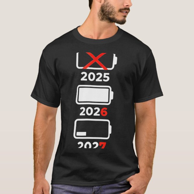 Camiseta Funny Happy New Year 2026 2027 67 Meme Six Seven  (Anverso)