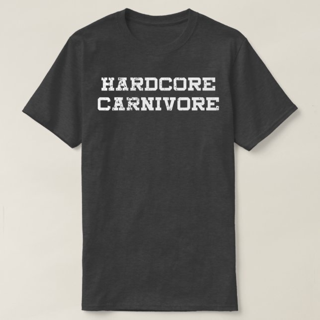 Camiseta Funny Hardcore Carne BBQ Grilling Smoling (Diseño del anverso)