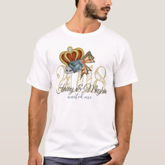 Camiseta Funny Harry Y Meghan Me Invitaron A Boda Souvenir