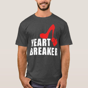 Camiseta Funny Heart Breaker Love Relationship Boyfriend Gi