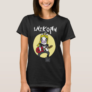 Camiseta Funny Heavy Metalizado Unicorn