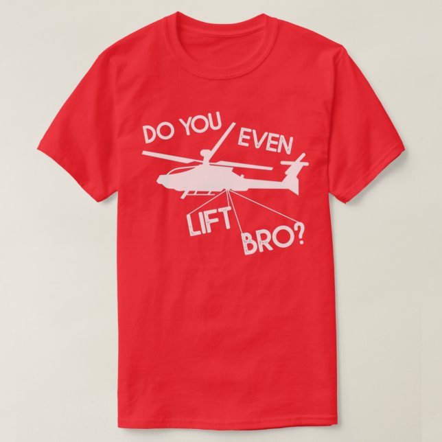 Camiseta Funny Helicopter Pilot Gift  (Diseño del anverso)