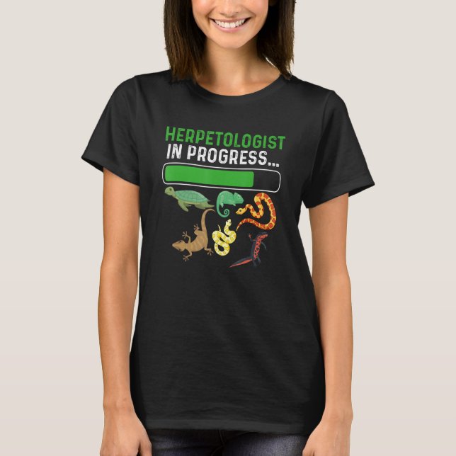 Camiseta Funny Herpetology Quote For Snake Lover Cool Herpe (Anverso)