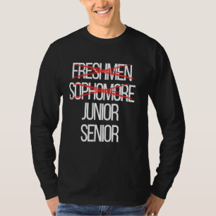 Camiseta Funny High School College Sophomore Year Level Com