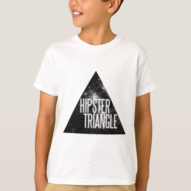 Camiseta Funny Hipster Triangle (Anverso)