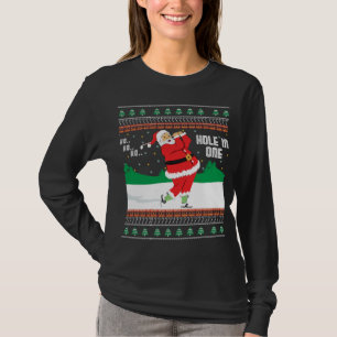 Camiseta Funny Ho Ho Ho Ho Ho Ugly Santa Golf Navidades Swe