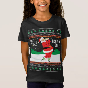 Camiseta Funny Ho Ho Ho Ho Ho Ugly Santa Golf Navidades Swe