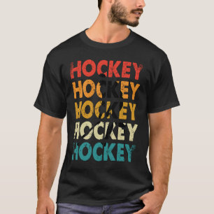 Camiseta Funny Hockey Frisbee Retro Vintage