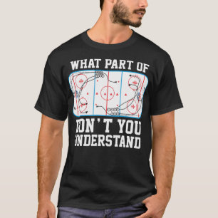 Camiseta Funny Hockey Hockey Tácticos Classic T Shirt