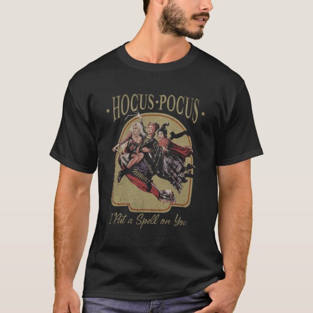 Camiseta Funny Hocushree Witches Pocus Idol Gift Fot You fa (Anverso)